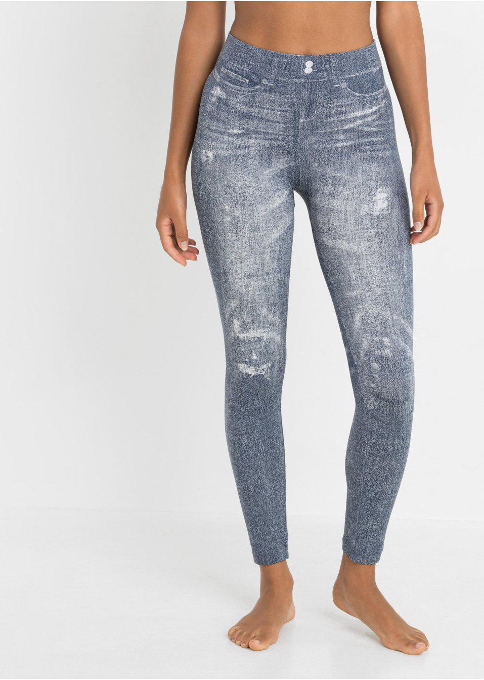 LEGGINSY DAMSKIE PRZECIERANE