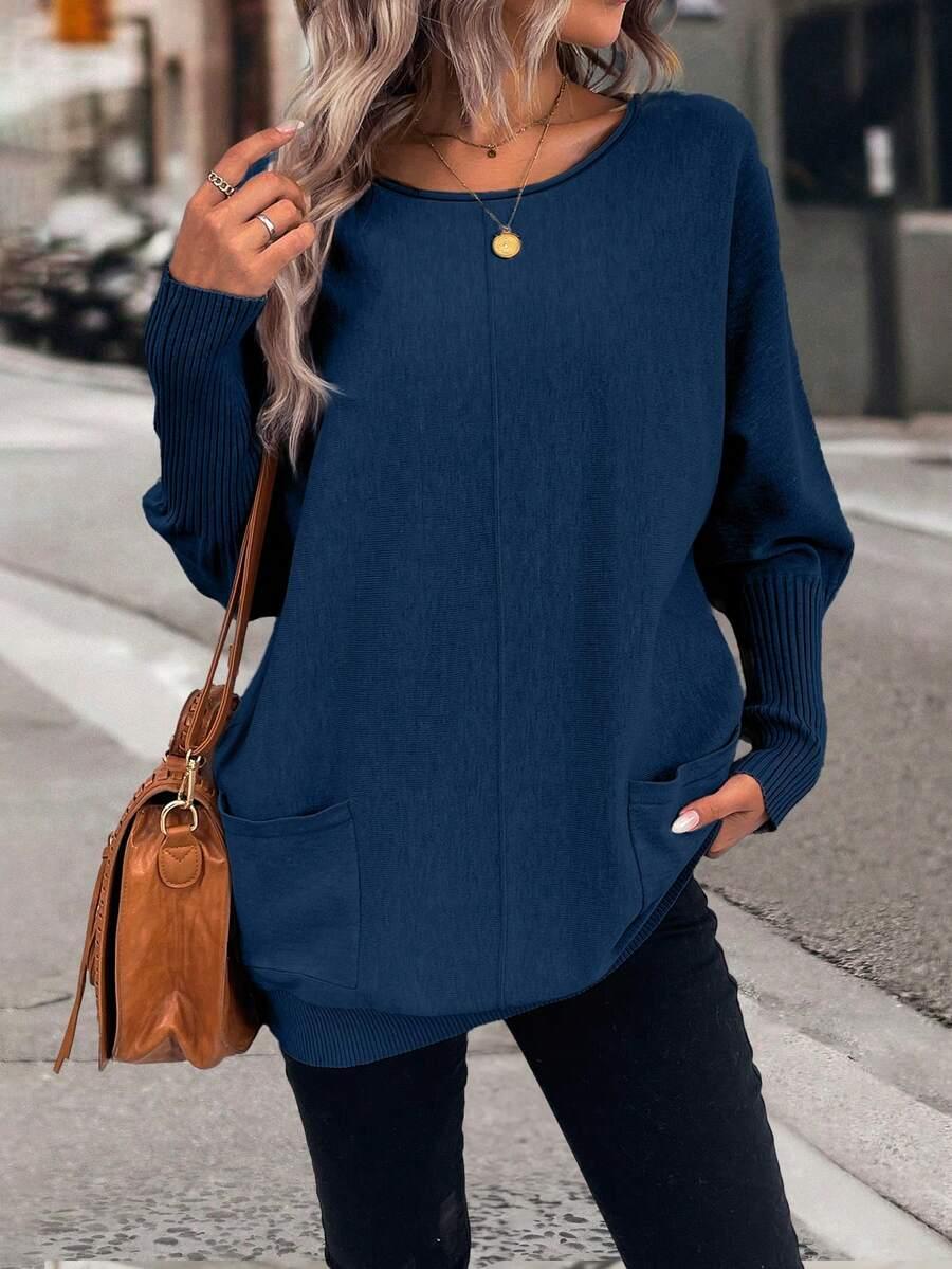 SWETER DAMSKI OVERISZE 