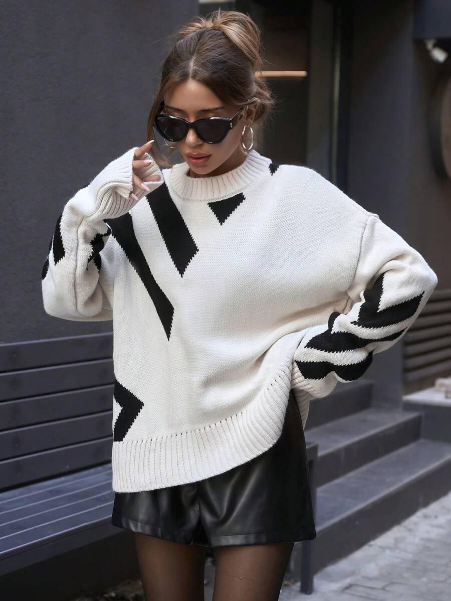  SWETER W PASKI 
