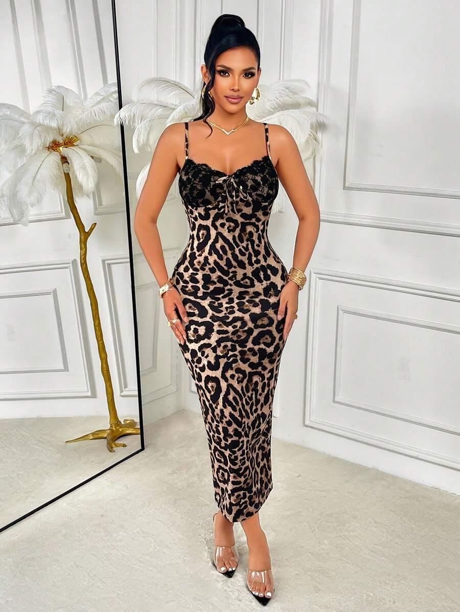 sukienka animal print