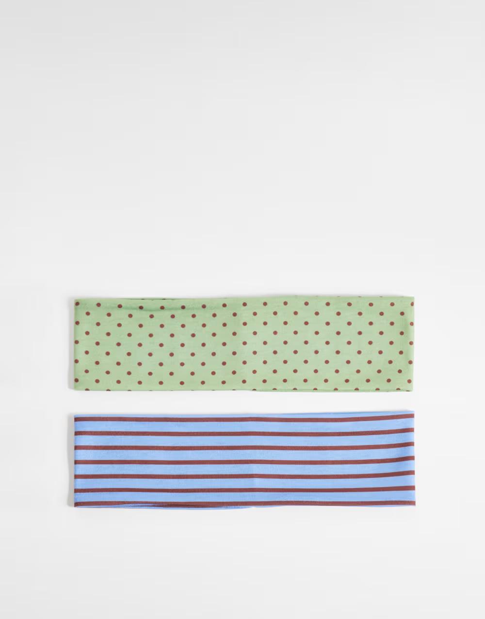 opaska na głowę wzór 2-pack