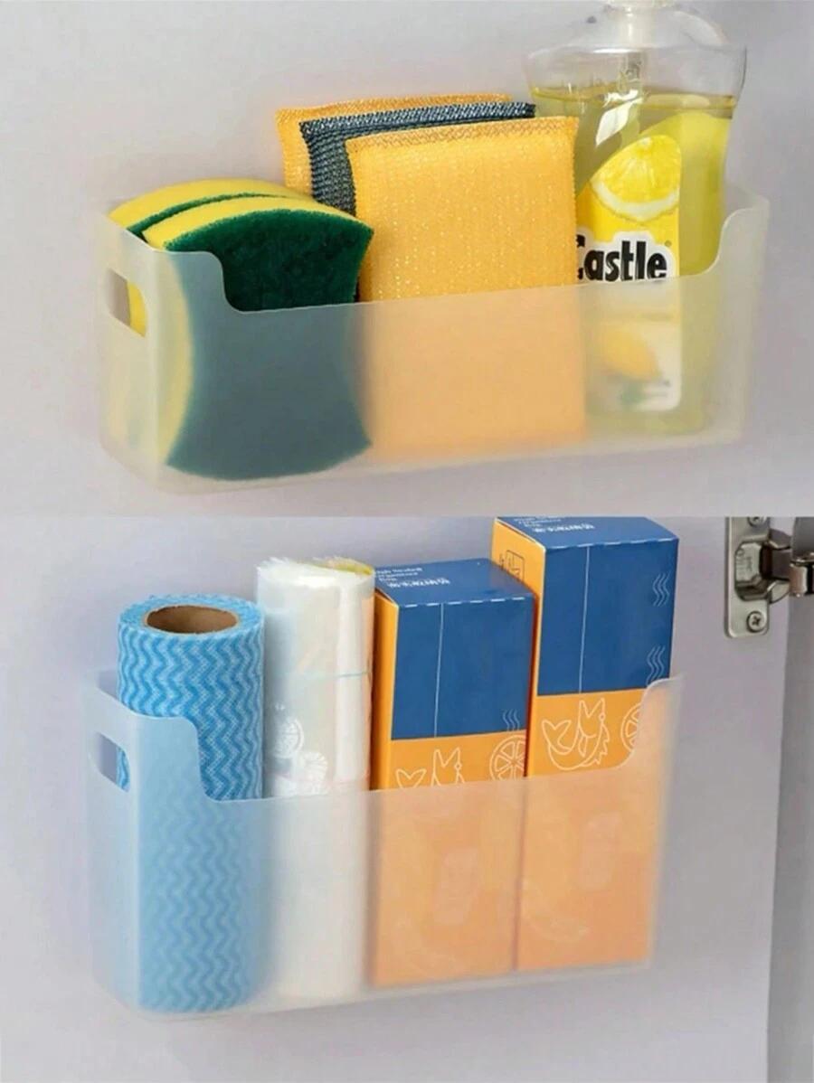 bezbarwny organizer kuchenny 2-pack