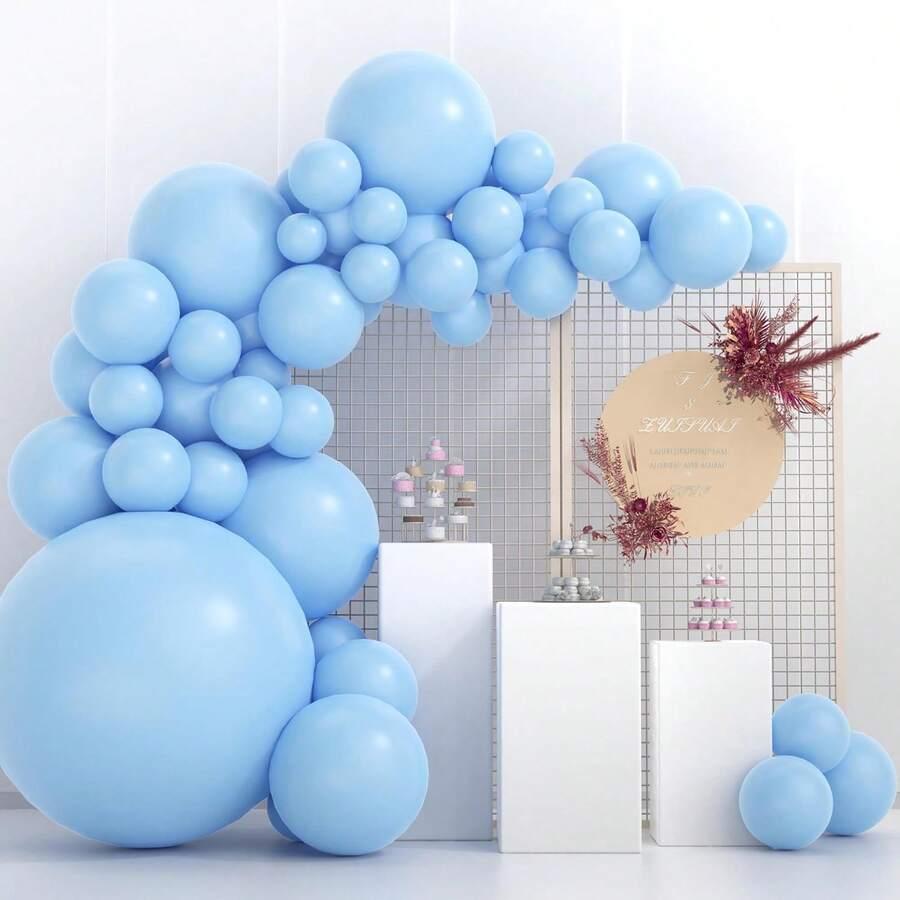 niebieski balon 4-pack