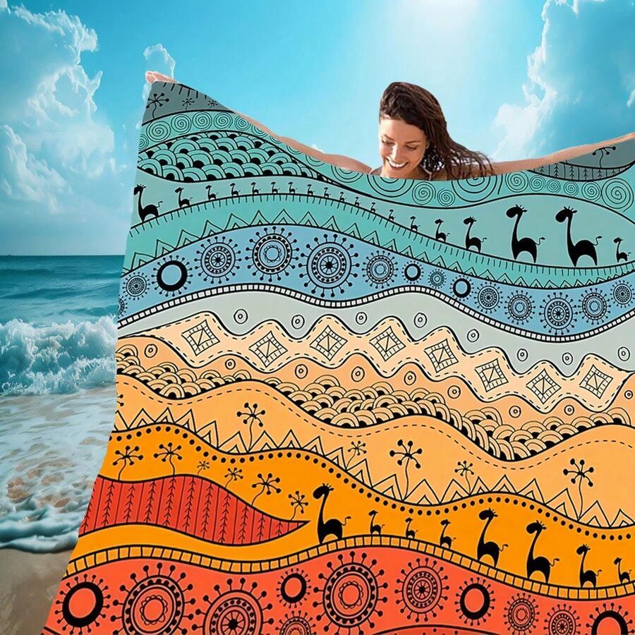 koc plażowy wzór