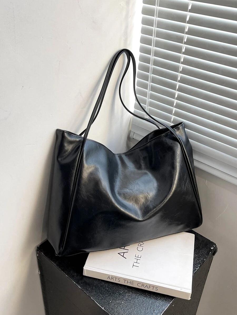 CZARNA TOREBKA SHOPPER