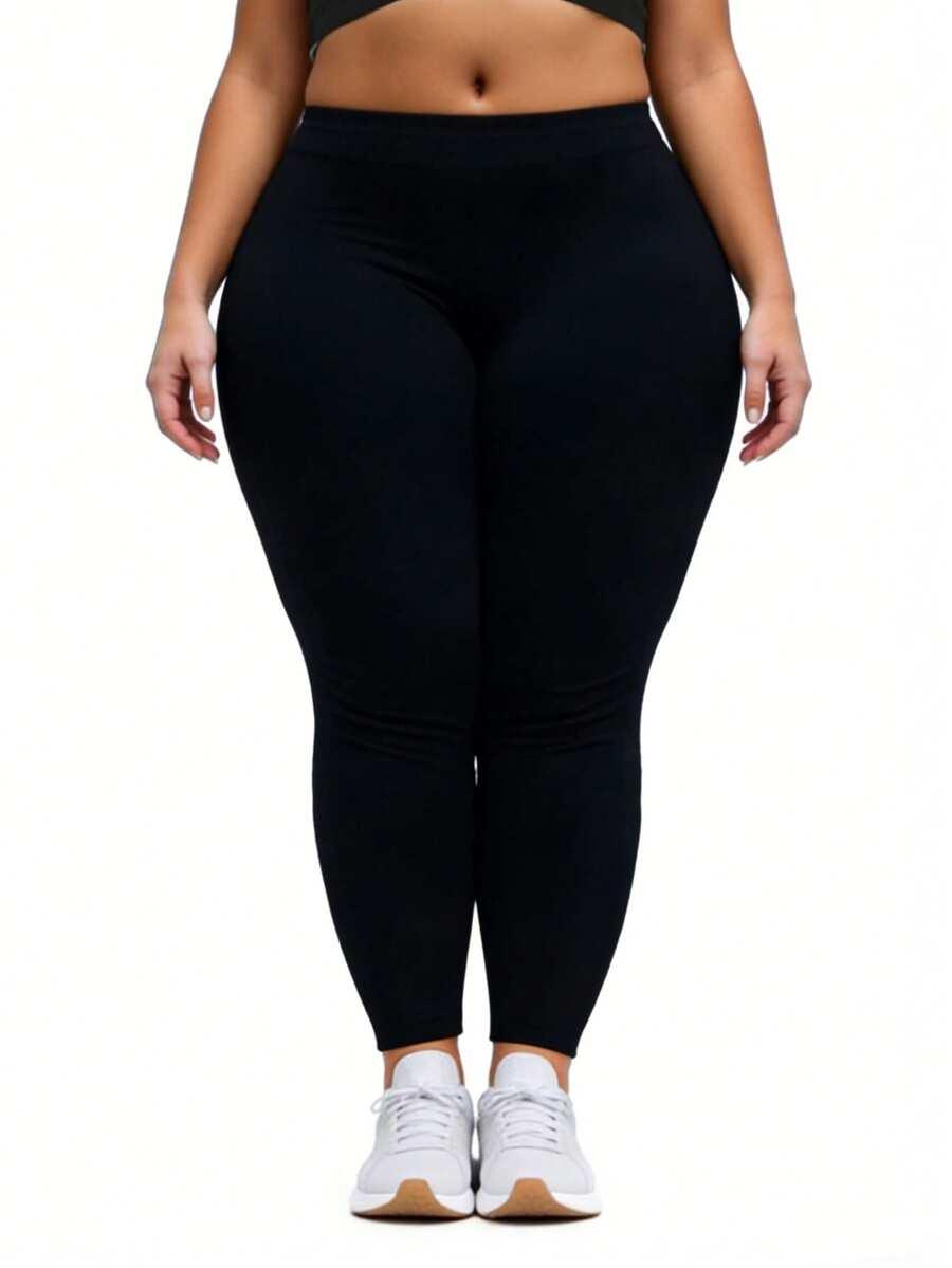 czarne legginsy 2-pack