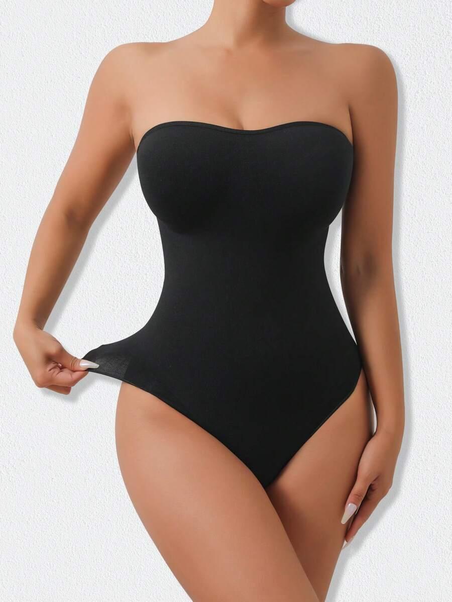 czarne modelujące body