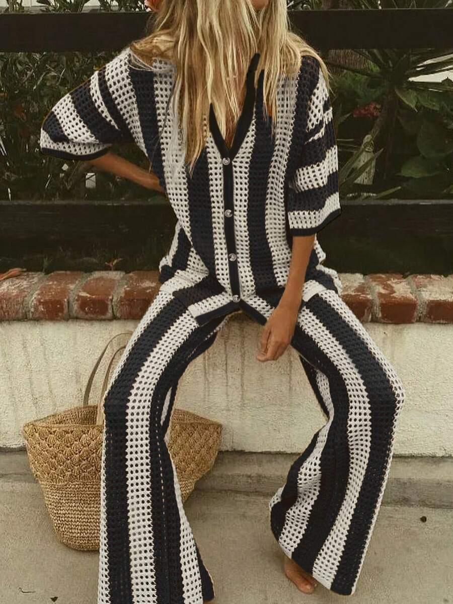 DZIANINOWE SPODNIE CASUAL