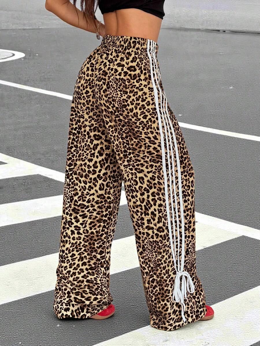 spodnie animal print 