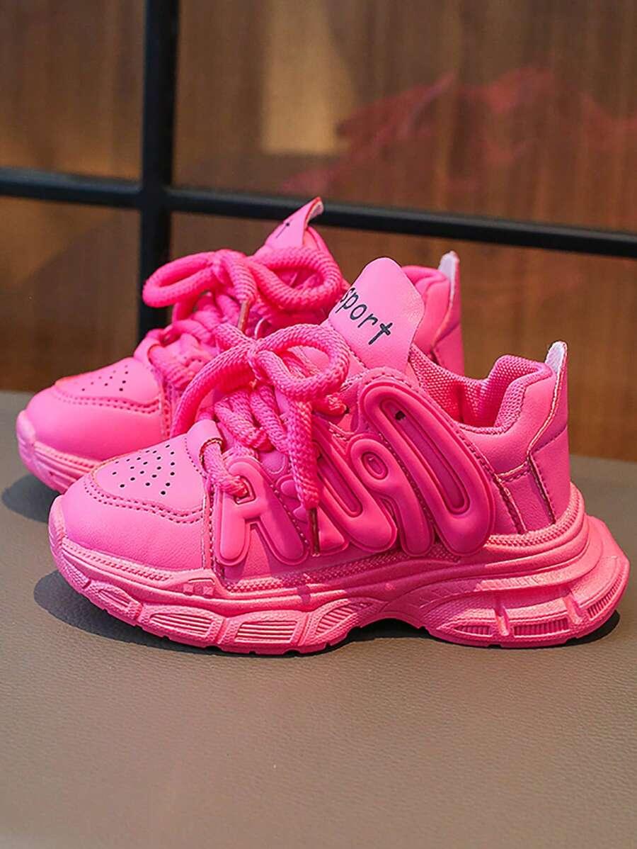 RÓŻOWE BUTY SPORTOWE WIĄZANIE