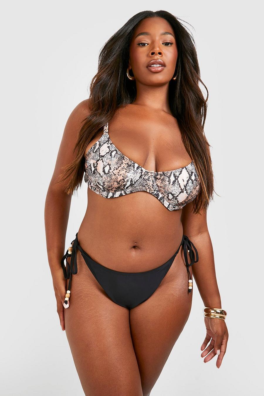 GÓRA OD BIKINI W ZWIERZĘCY WZÓR