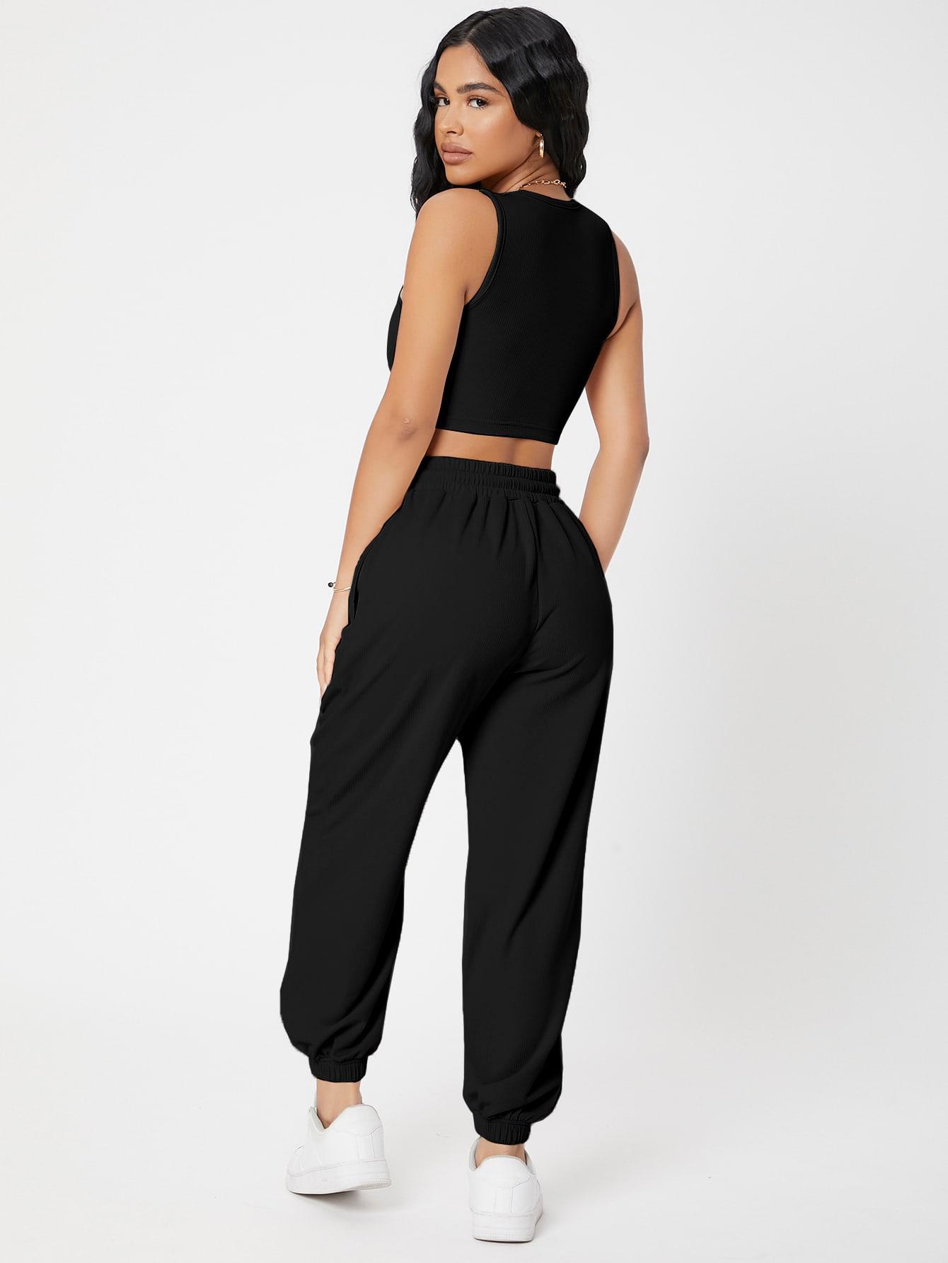 CZARNY TOP BASIC 