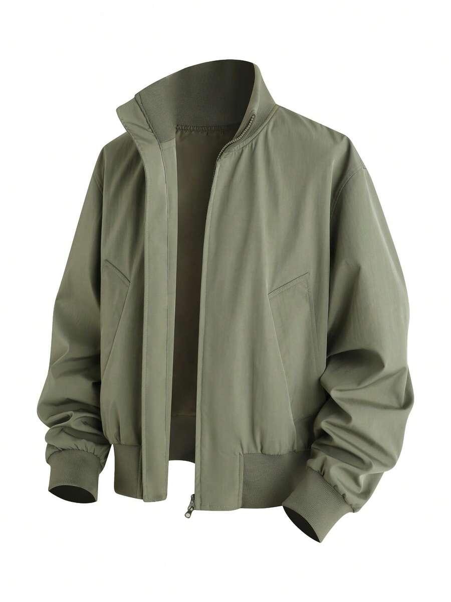 zielona kurtka bomber