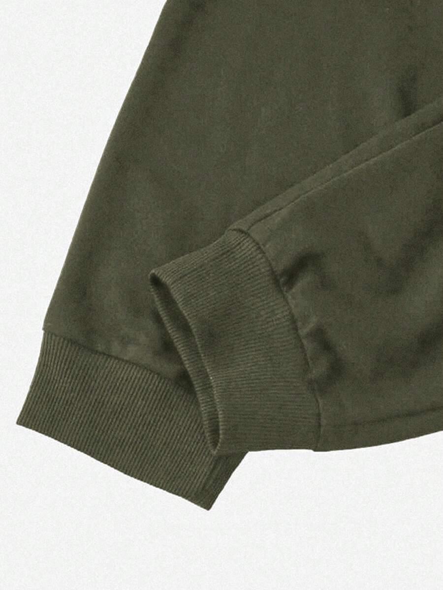zielony komplet dresowy bluza spodnie