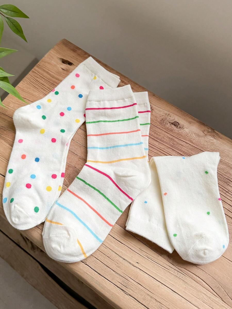 skarpetki groszki 3-pack
