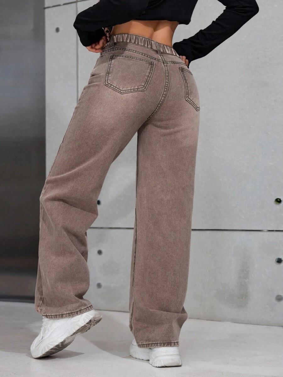 SPODNIE JEANS KIESZENIE