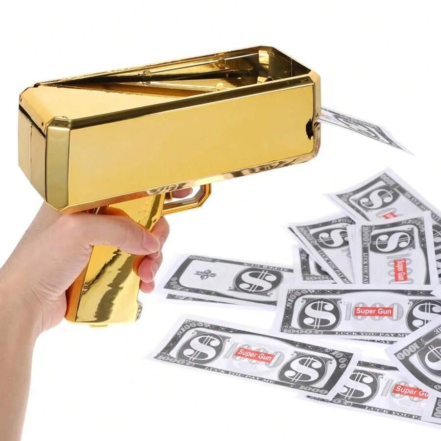 ZŁOTY PISTOLET NA SZTUCZNE BANKNOTY