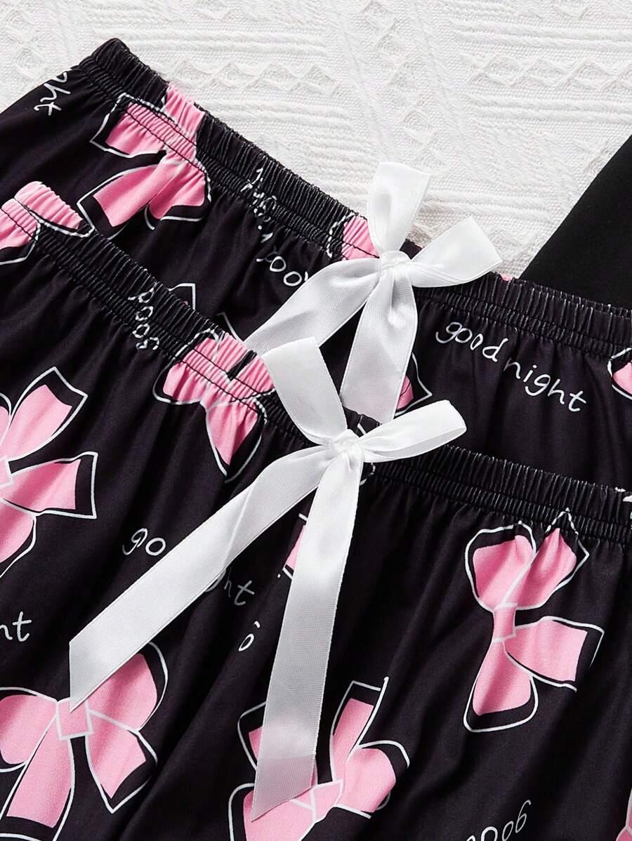 T-SHIRT SPODENKI SPODNIE KOMPLET PIŻAMA