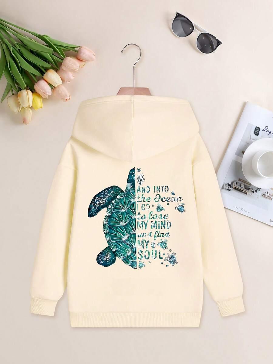 żółta bluza kaptur