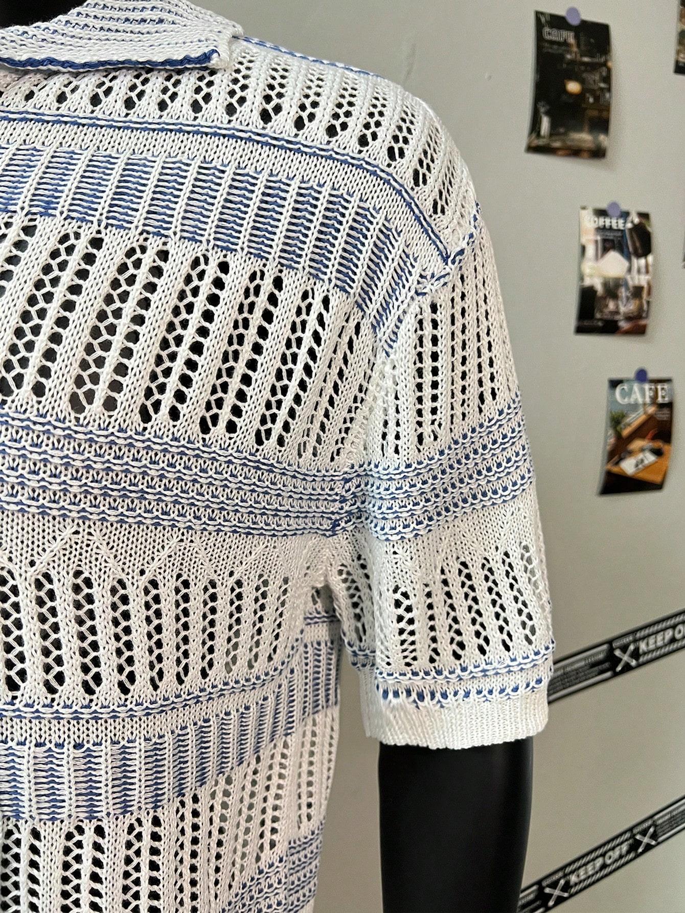 BIAŁY SWETER KRÓTKI RĘKAW