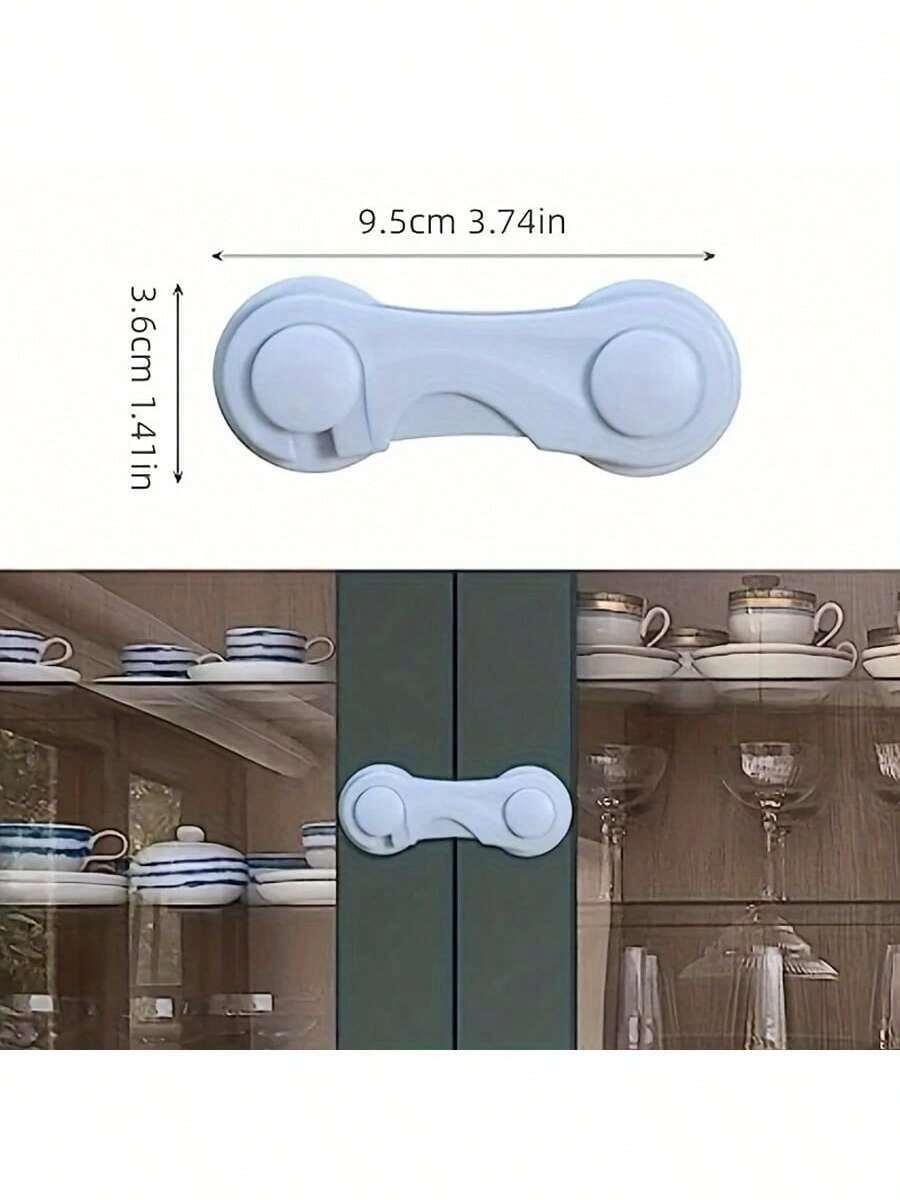 BIAŁE ZABEZPIECZENIE DO SZAFEK 4-PACK