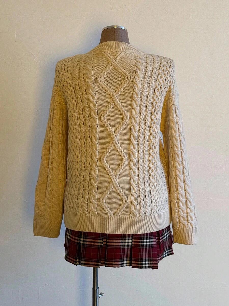SWETER DAMSKI BEŻOWY