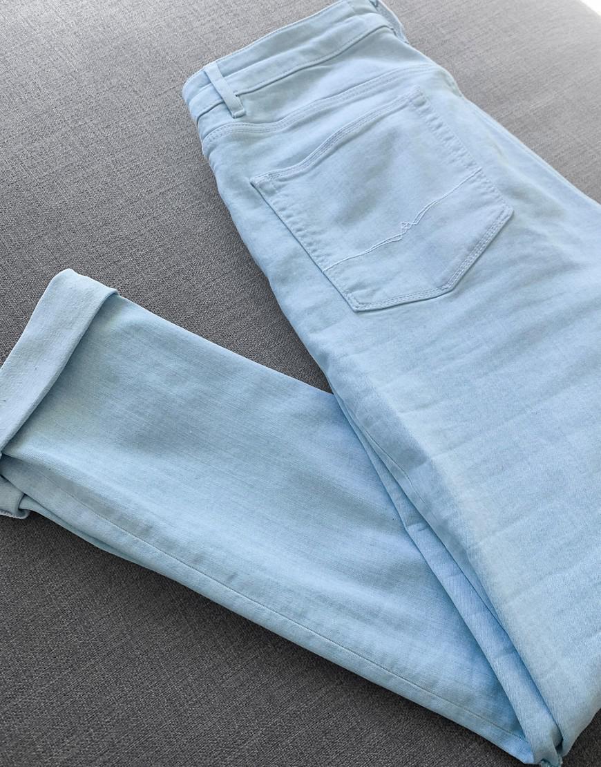 NIEBIESKIE SPODNIE JEANS