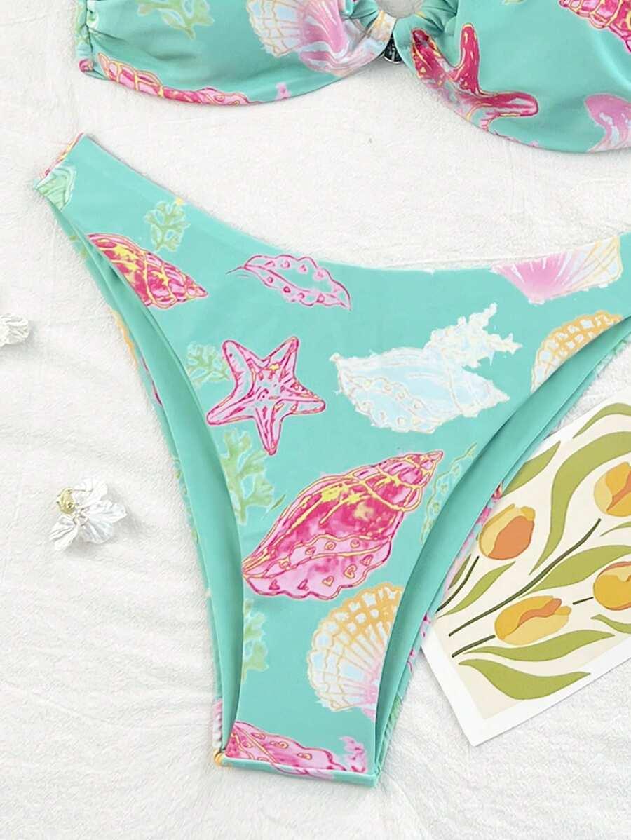 góra od bikini wzór