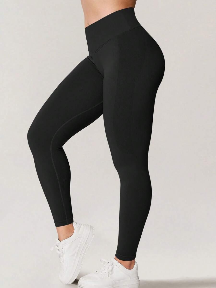 CZARNE LEGGINSY WYSOKI STAN