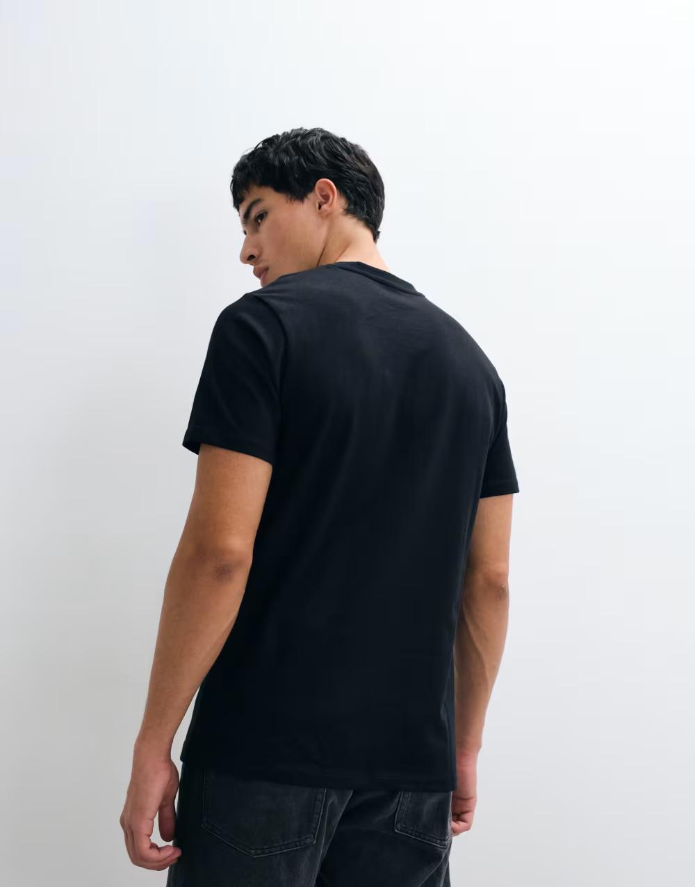 CZARNE SPODNIE JEANS PROSTA NOGAWKA