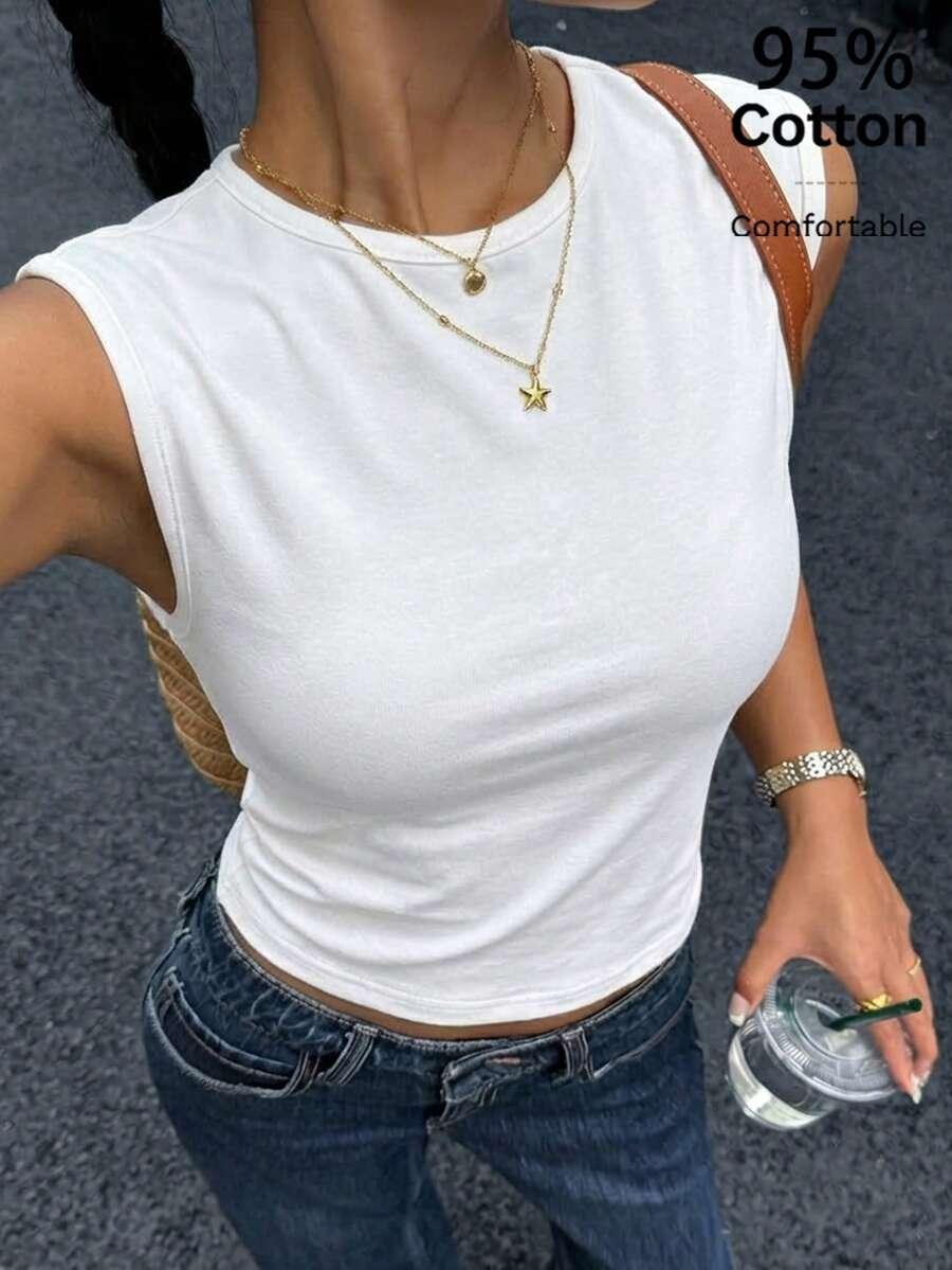 BIAŁY TOP BASIC 