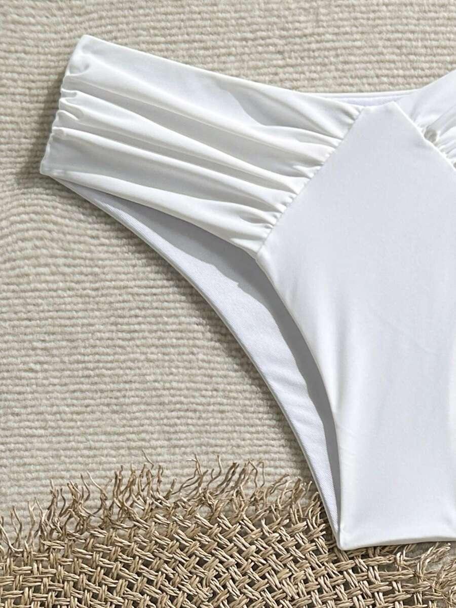 Biały DÓŁ OD BIKINI