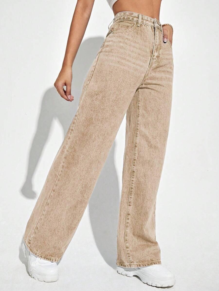 SPODNIE JEANS PROSTA NOGAWKA