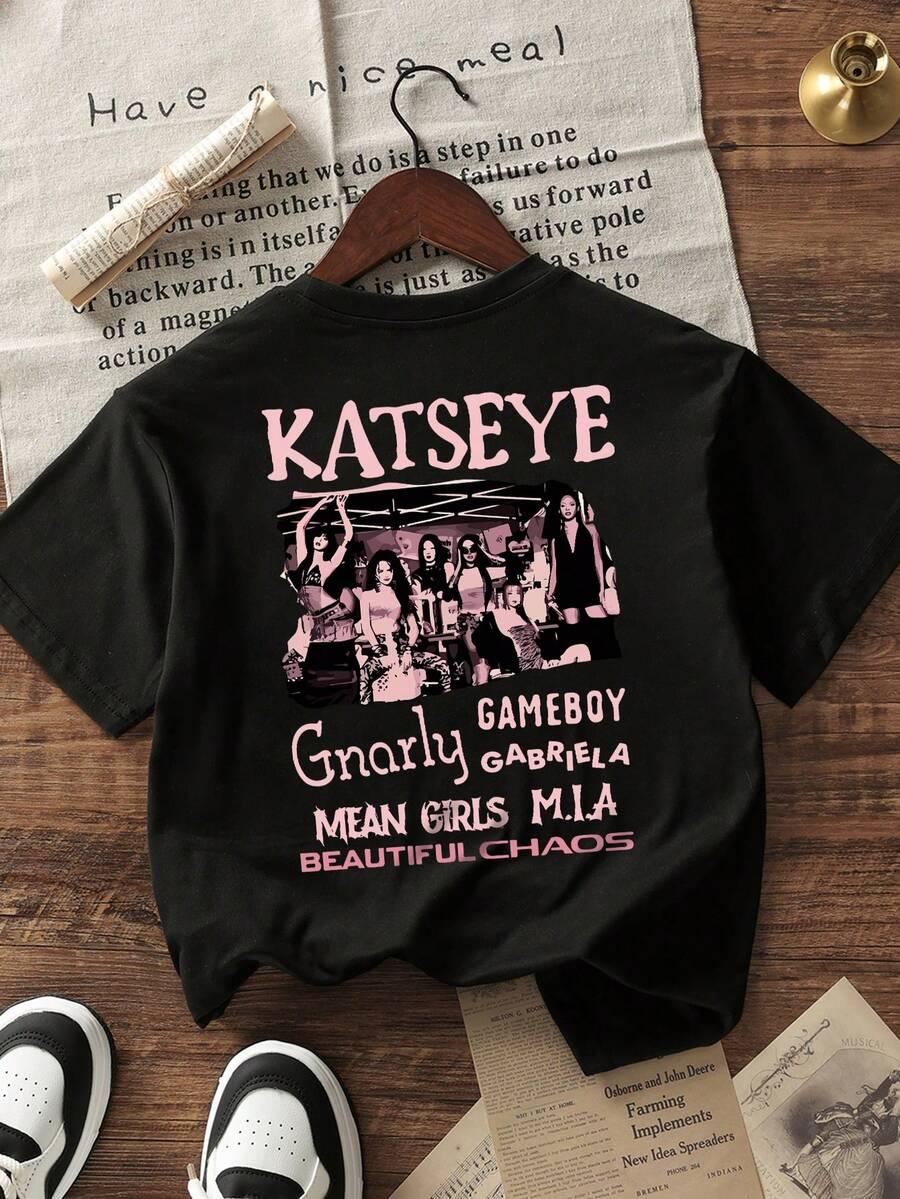 CZARNY T-SHIRT KRÓTKI RĘKAW