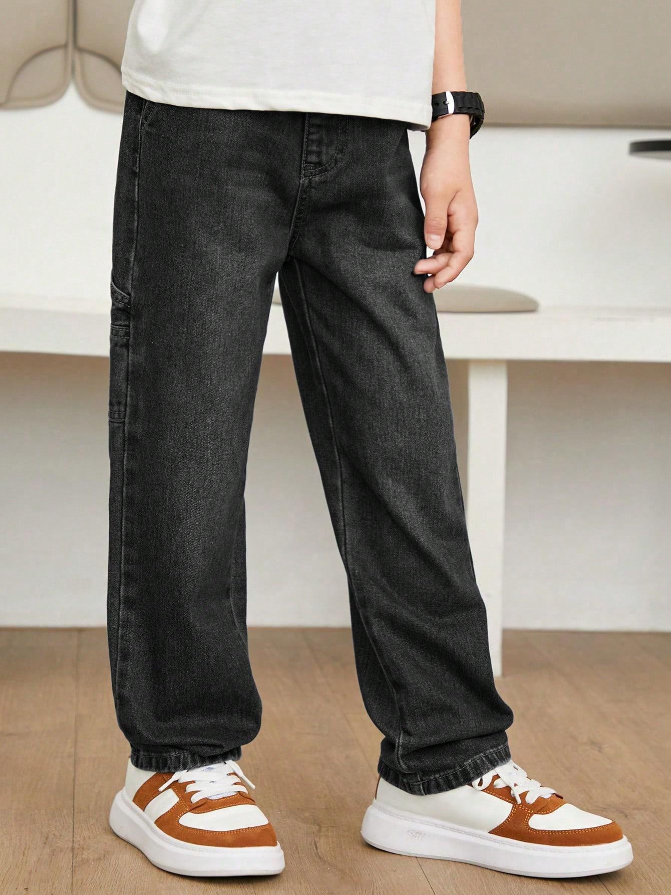 spodnie jeans wash effect