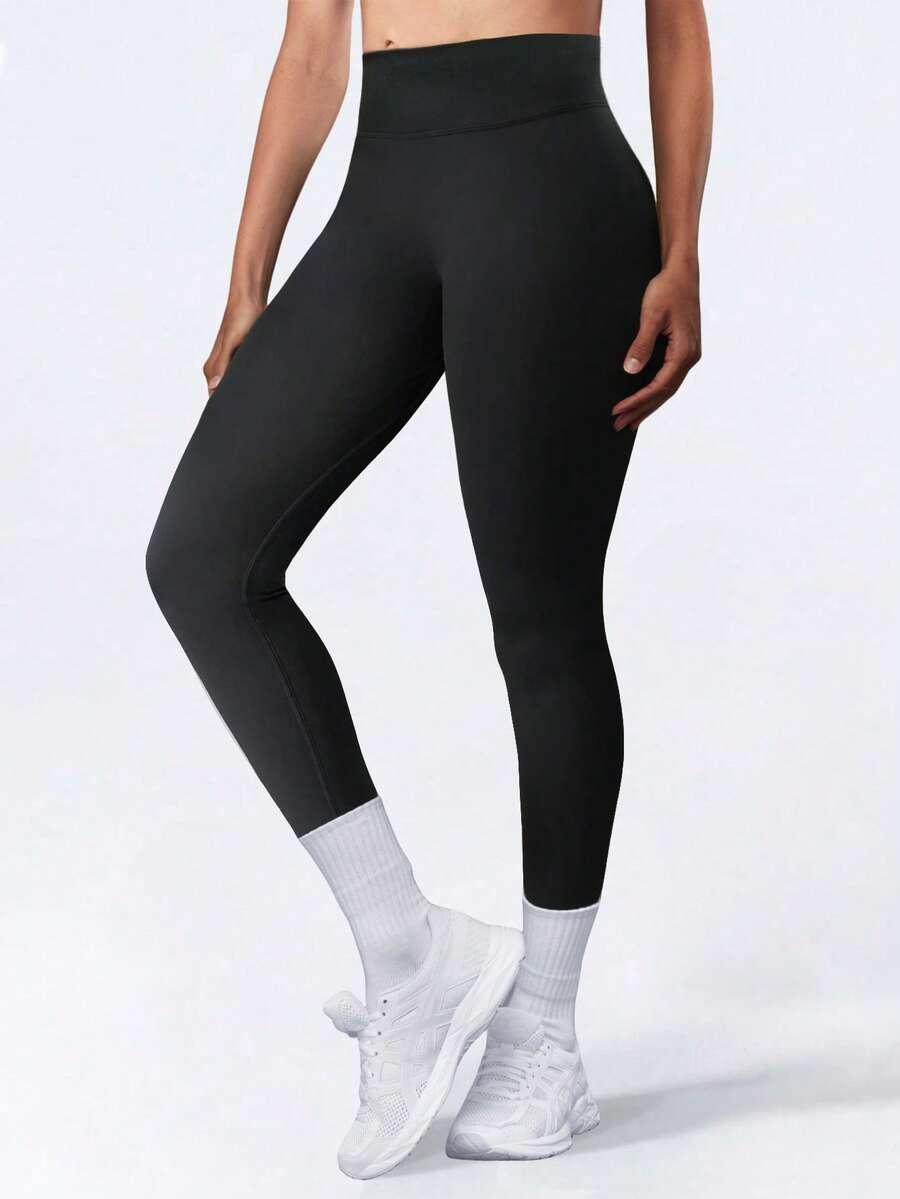 CZARNE LEGGINSY WYSOKI STAN
