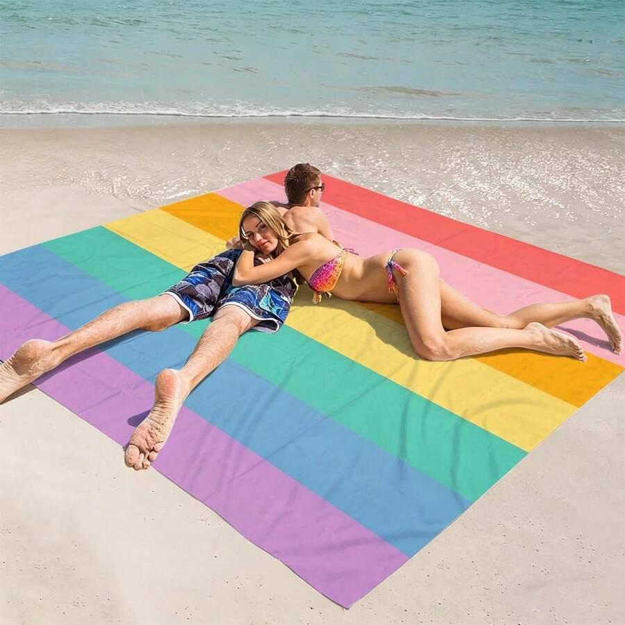 mata plażowa paski