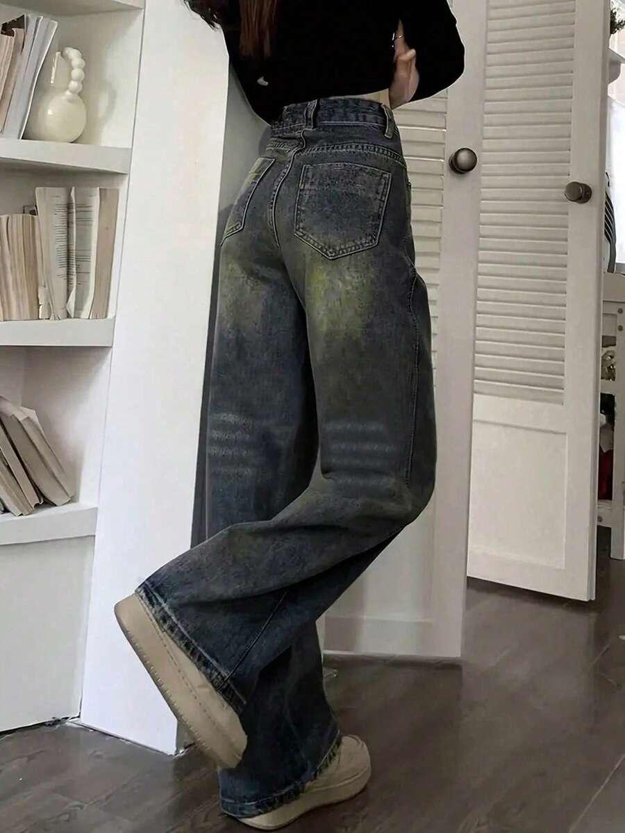 SPODNIE JEANS KIESZENIE 