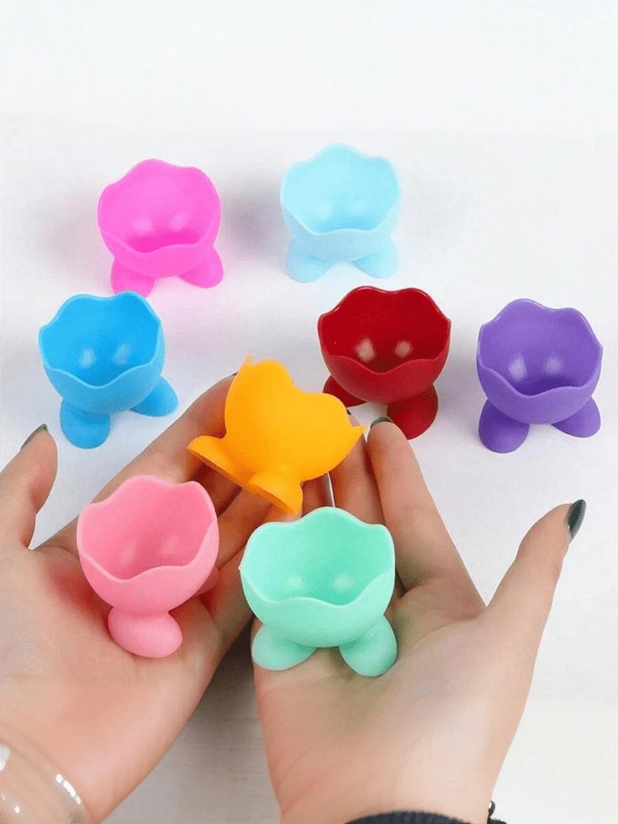 SILIKONOWA PODSTAWKA POD JAJKO 5-PACK 