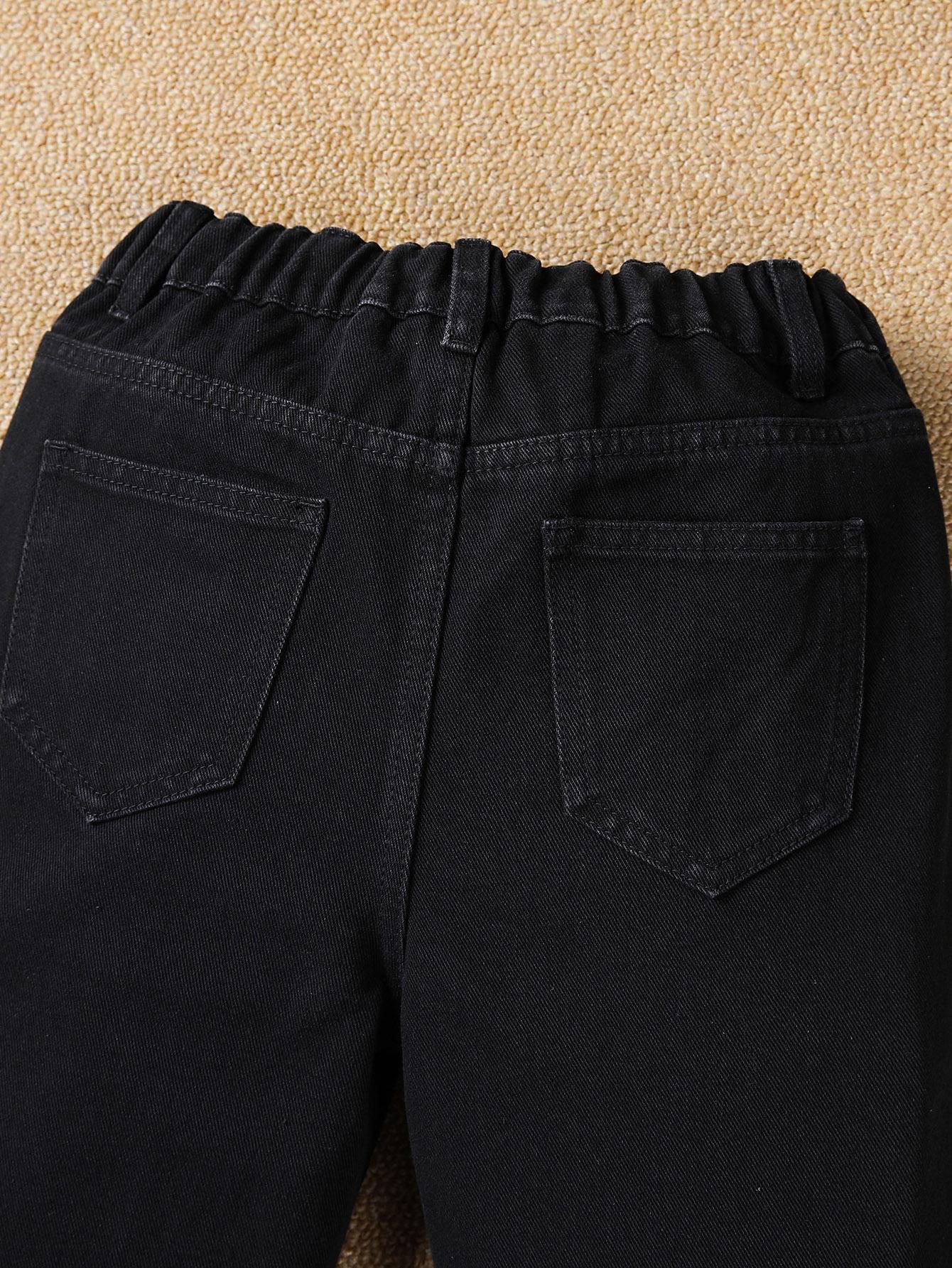 czarne spodnie jeans