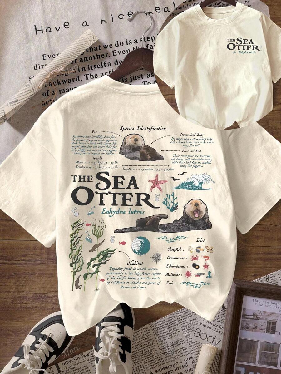 T-SHIRT Z NADRUKIEM