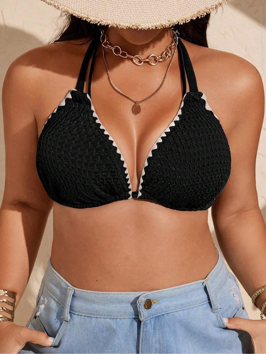 czarna góra od bikini