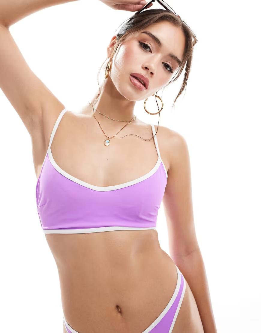 FIOLETOWA GÓRA OD BIKINI