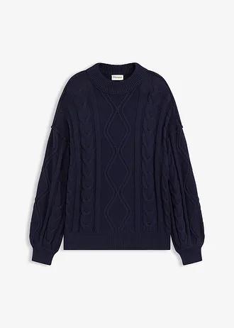 SWETER OVERSIZE W WARKOCZE