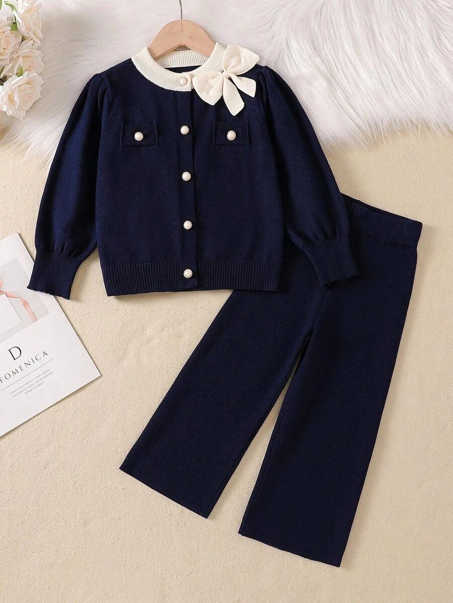SWETER SPODNIE KOMPLET