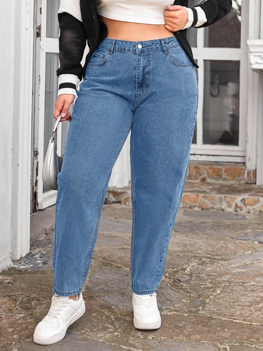 NIEBIESKIE SPODNIE JEANS