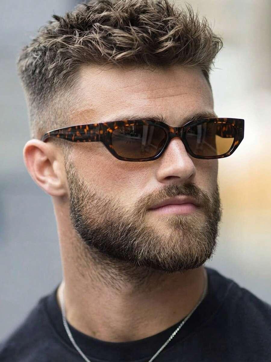 okulary przeciwsłoneczne leopard print