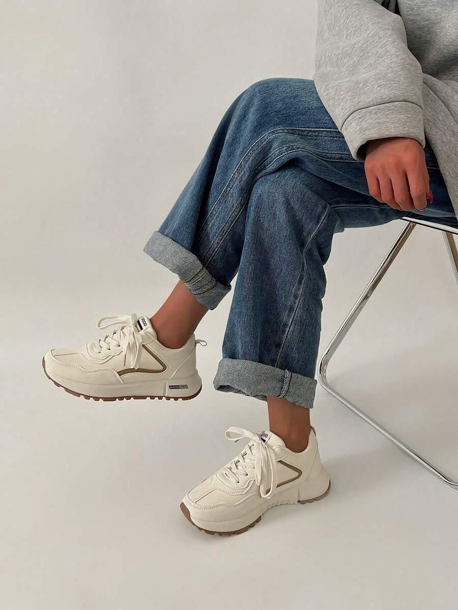 BEŻOWE BUTY SPORTOWE 