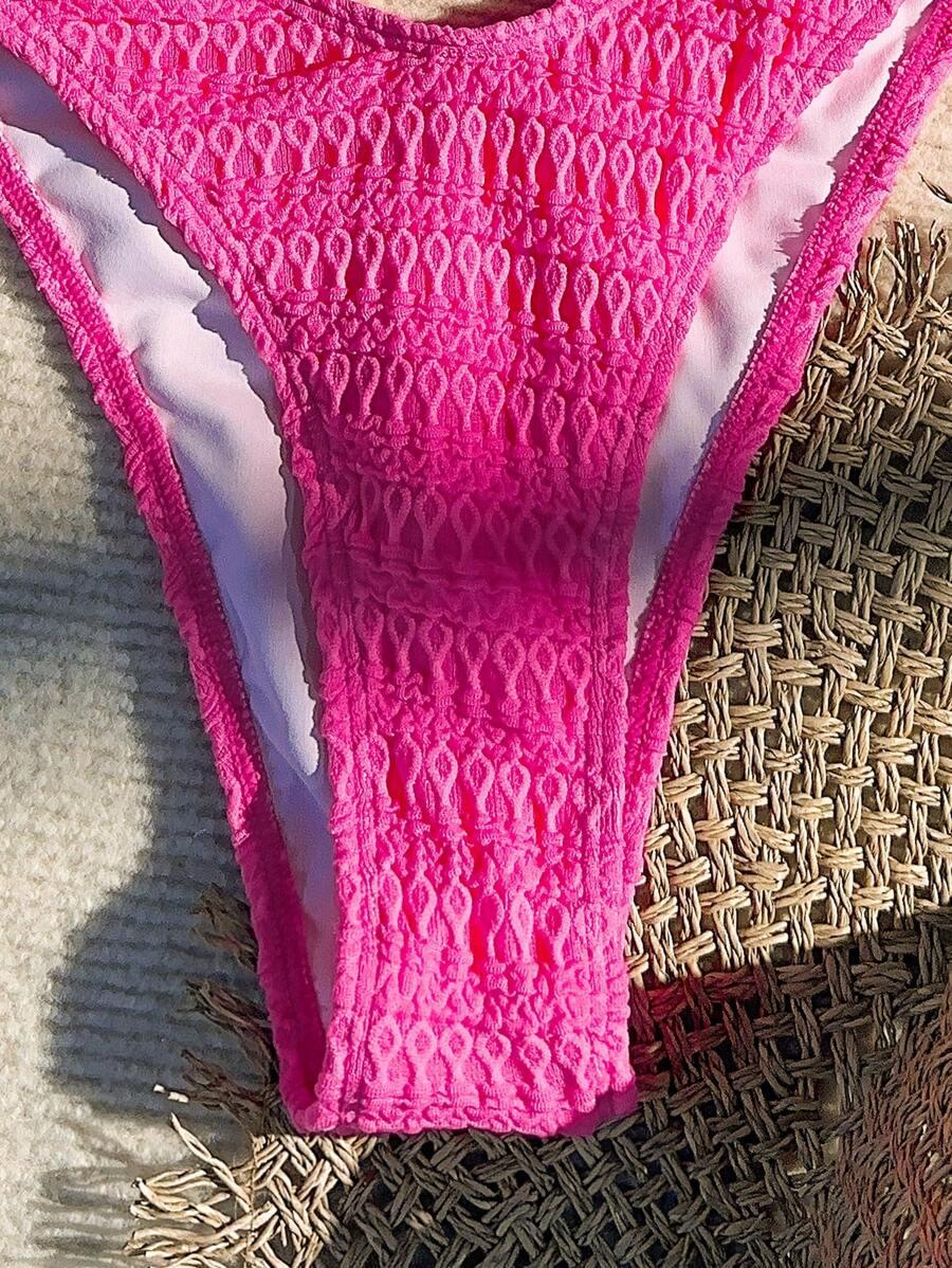 GÓRA OD BIKINI WIĄZANIE TEKSTURA