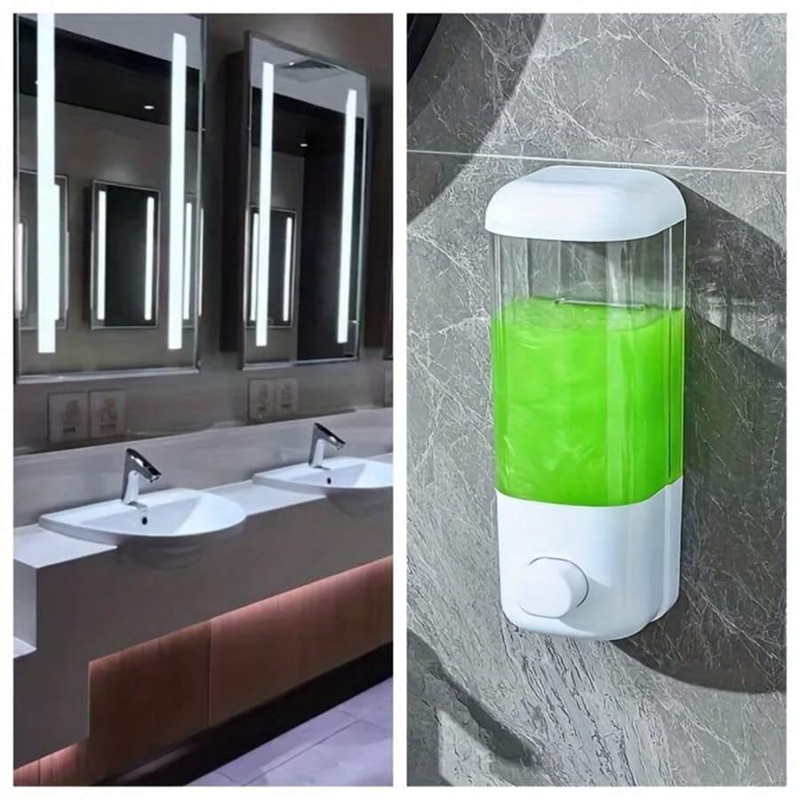 biały DOZOWNIK MYDŁA 500ml